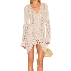 revolve crochet Knit Swim Coverup